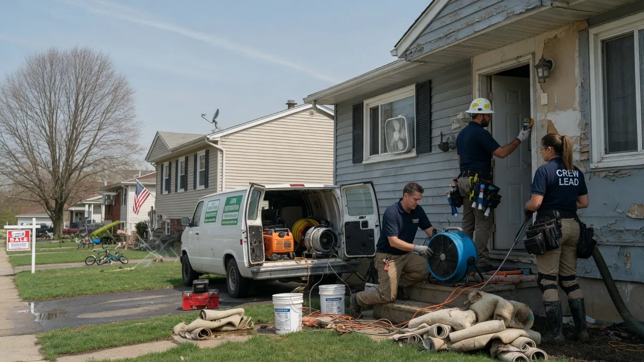 Flood Cleanup in West Paris, ME near me