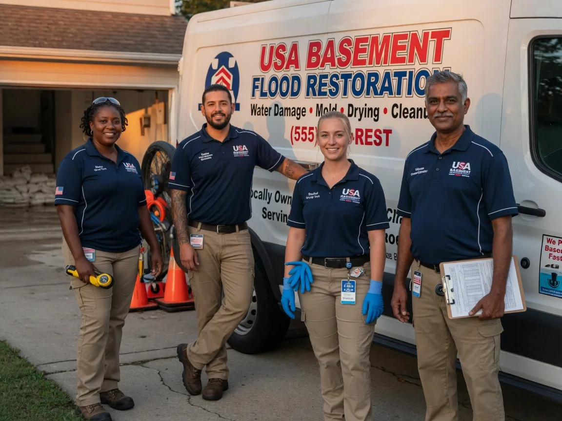 Basement Flood Cleanup company in West Paris, ME
